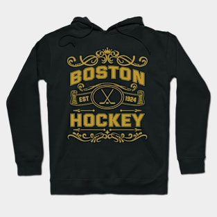 Vintage Boston Hockey Hoodie